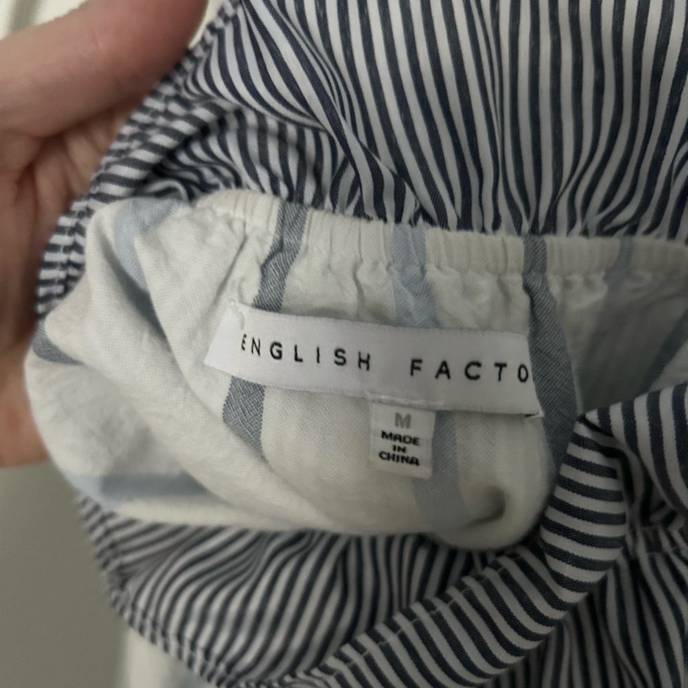 English Factory Ruffle Off-Shoulder Top M - Picture 4 of 4